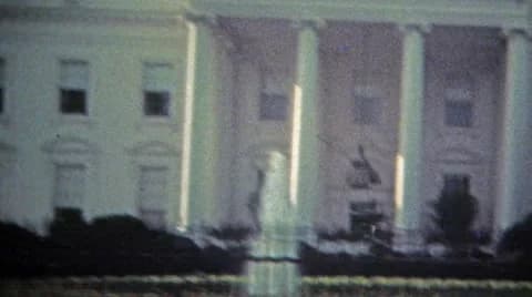 WASHINGTON DC 1975: White House and Other DC National Monuments and Federal Buildings