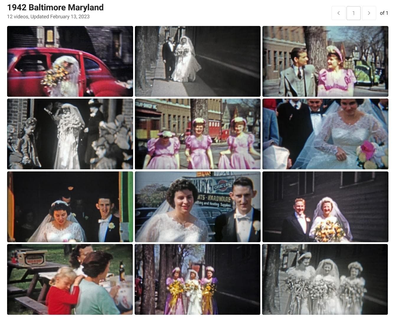 1942 in Baltimore Maryland | Home Movie Archival Footage Library In Stunning 4K Resolution at StockFilm