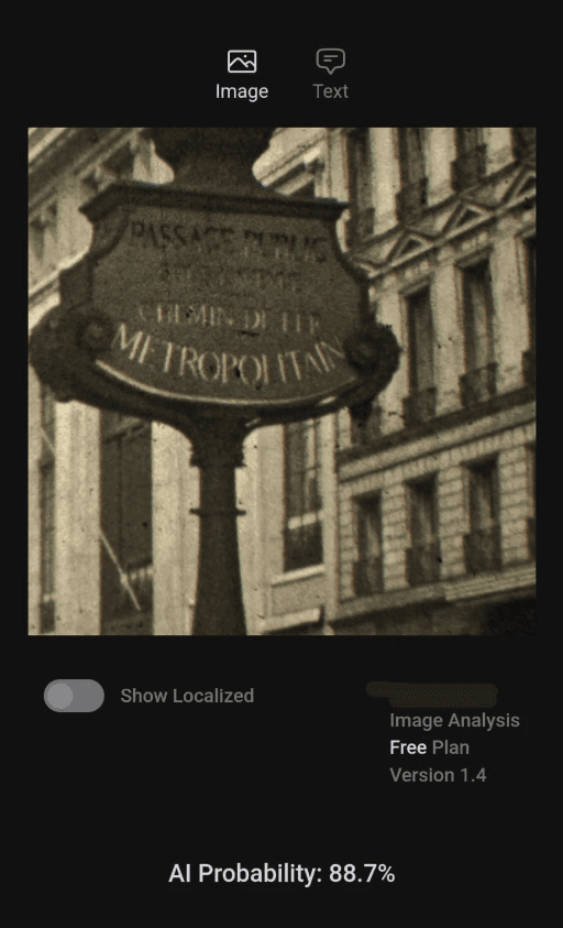 Real 8mm Frames Detected as AI