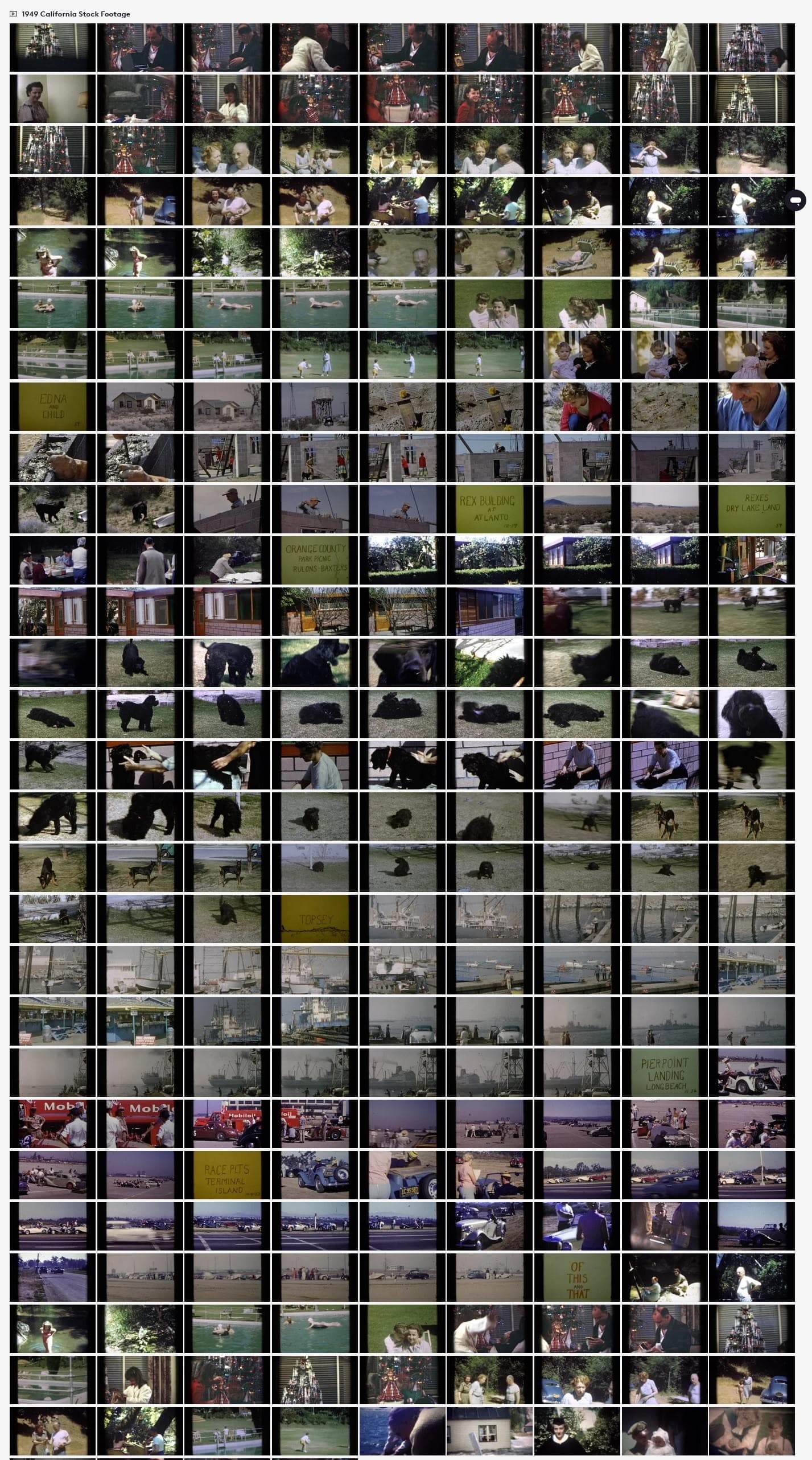 1949 in California | Home Movie Archival Footage Library In Stunning 4K Resolution at StockFilm