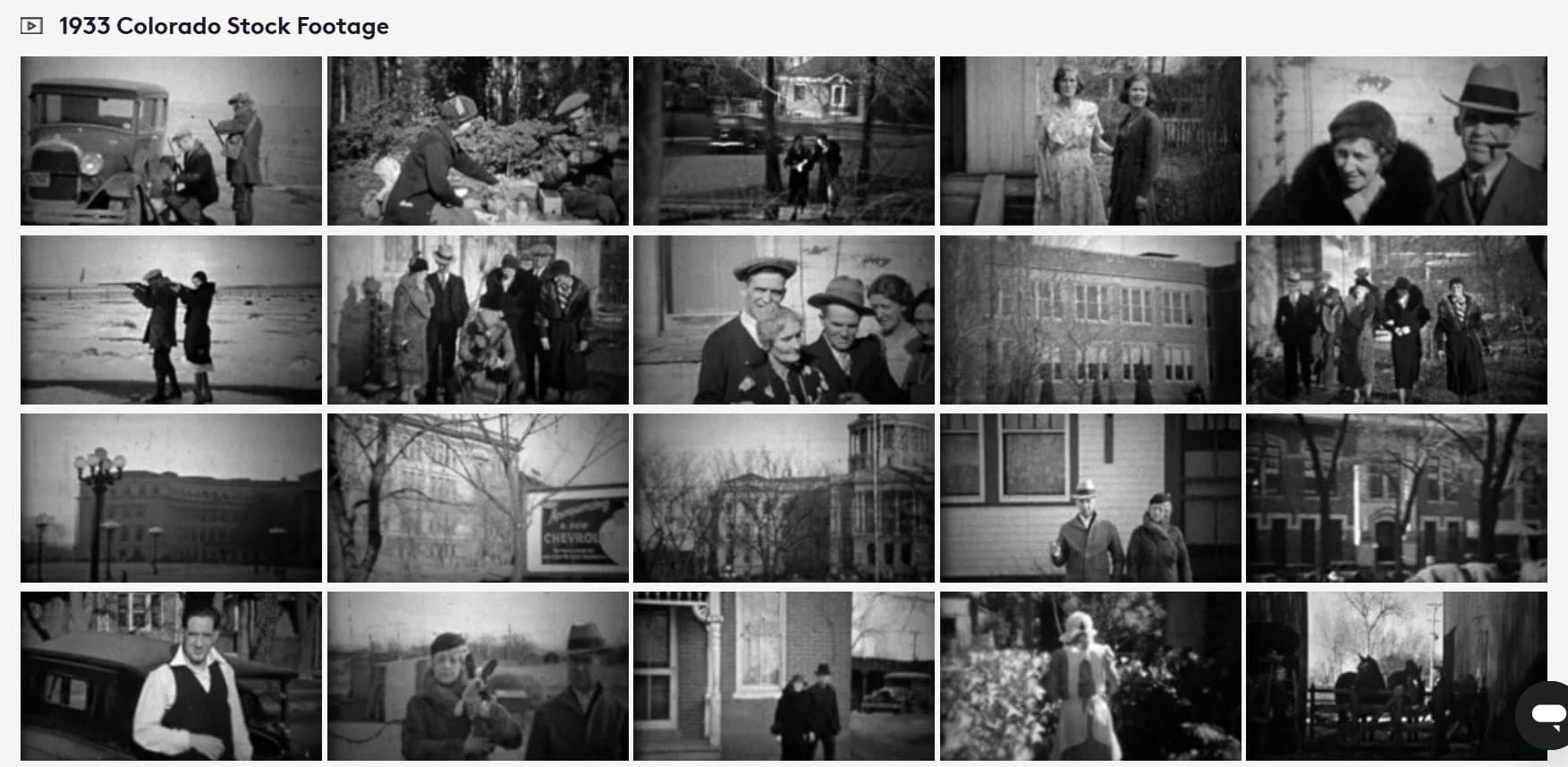 1933 in Colorado | Home Movie Archival Footage Library In Stunning 4K Resolution at StockFilm