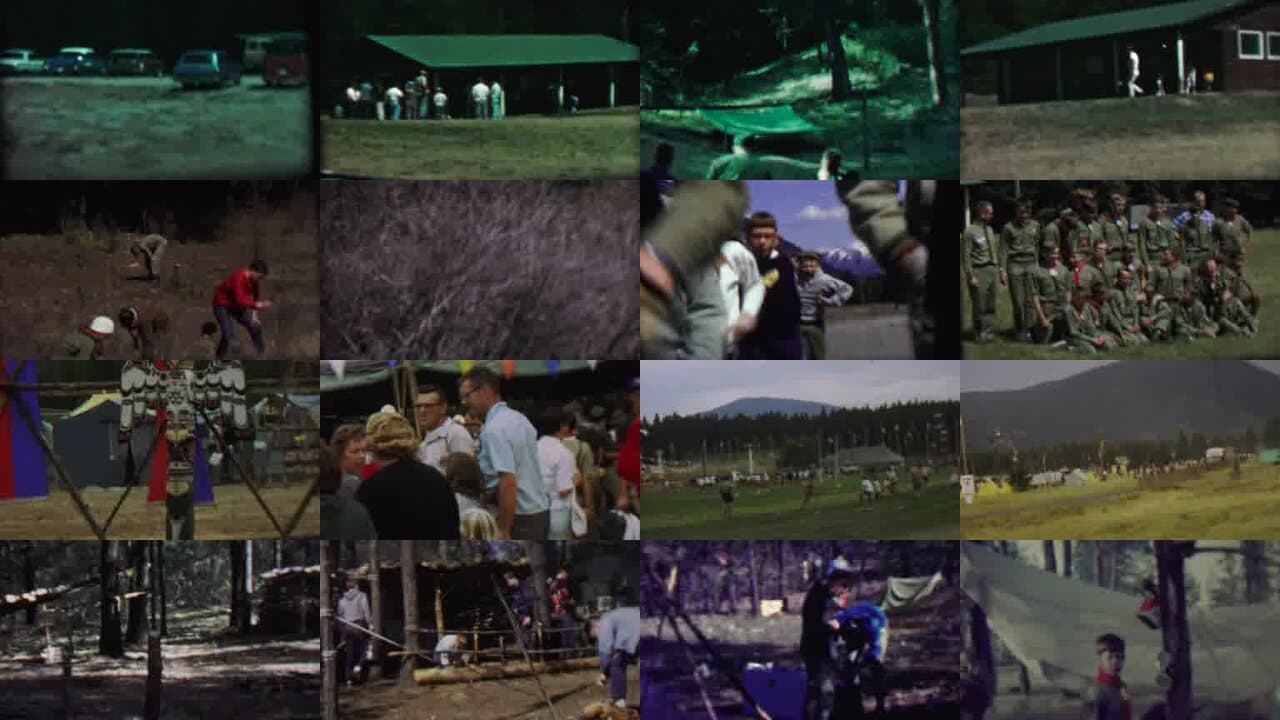 1967 Farragut State Park Idaho: Archival Home Movies & Historical Stock Footage