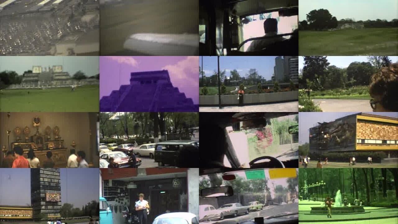 1973 Mexico City: Archival Home Movies & Historical Stock Footage