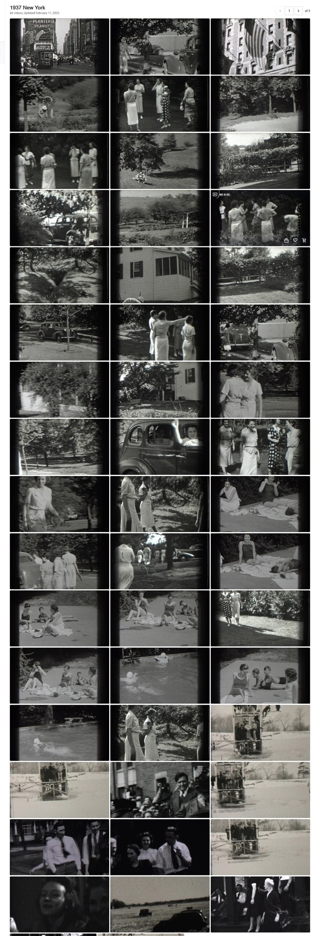 1937 in New York City | Home Movie Archival Footage Library In Stunning 4K Resolution at StockFilm