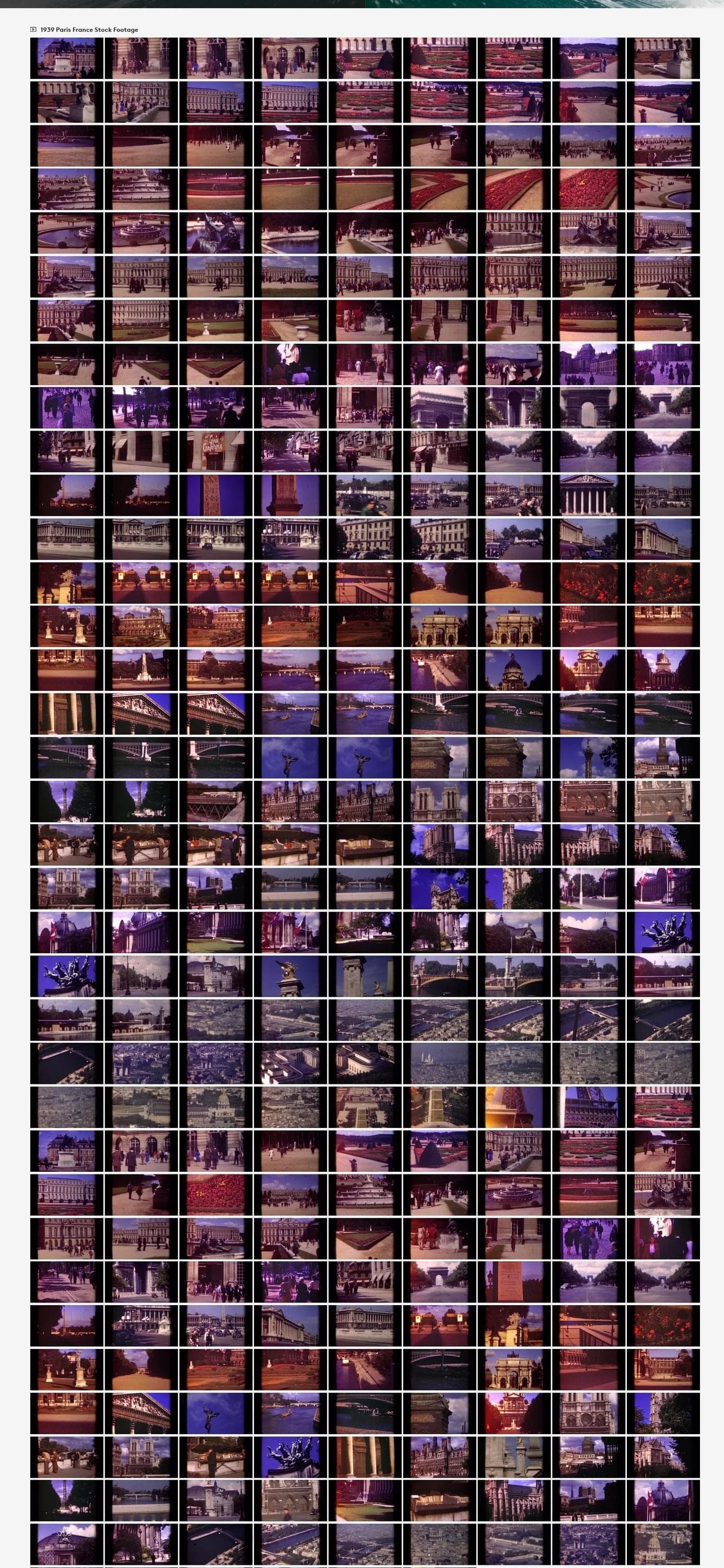 1939 Paris: Historical Stock Footage & Archival Video