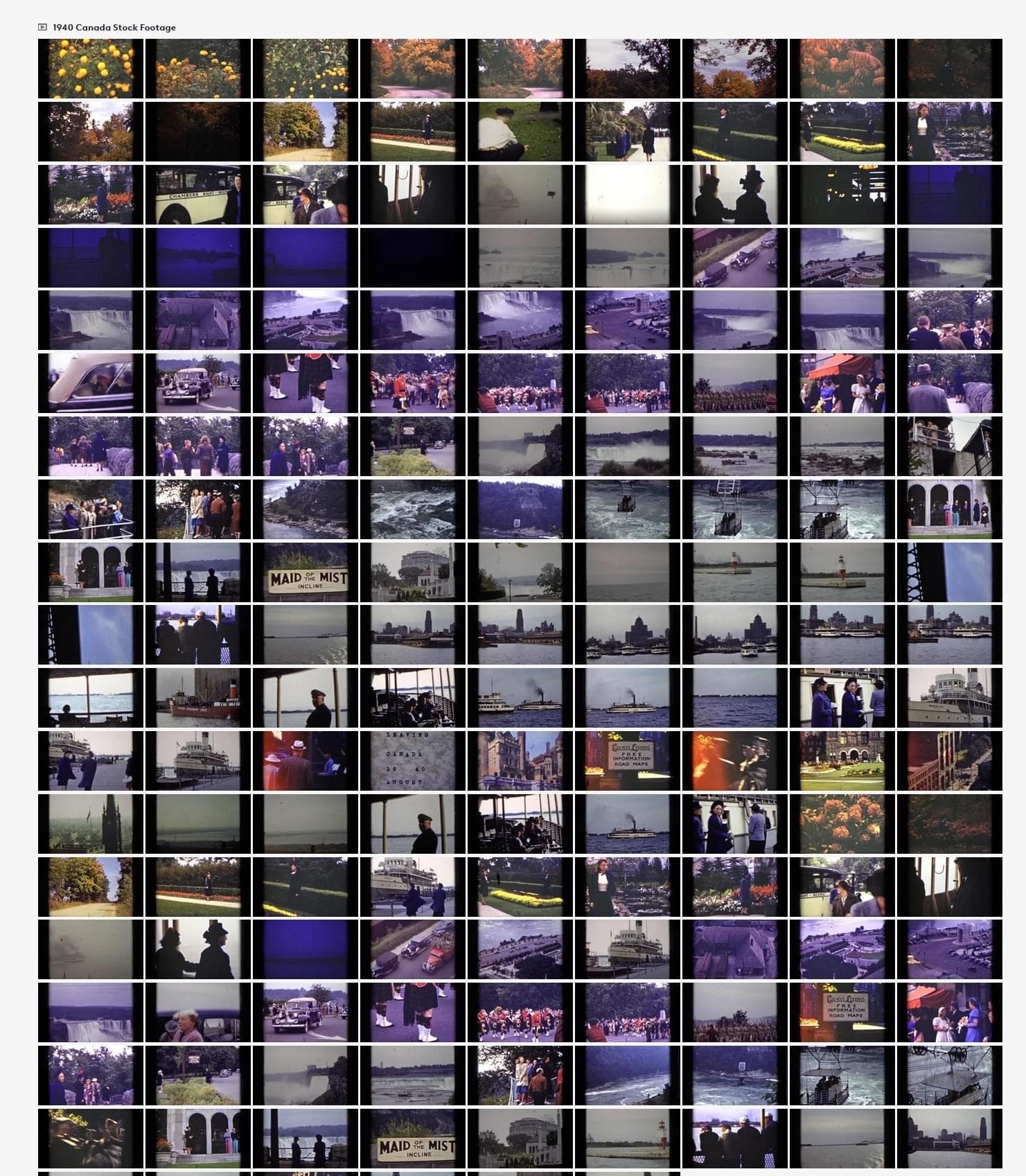 1940 in Canada | Home Movie Archival Footage Library In Stunning 4K Resolution at StockFilm