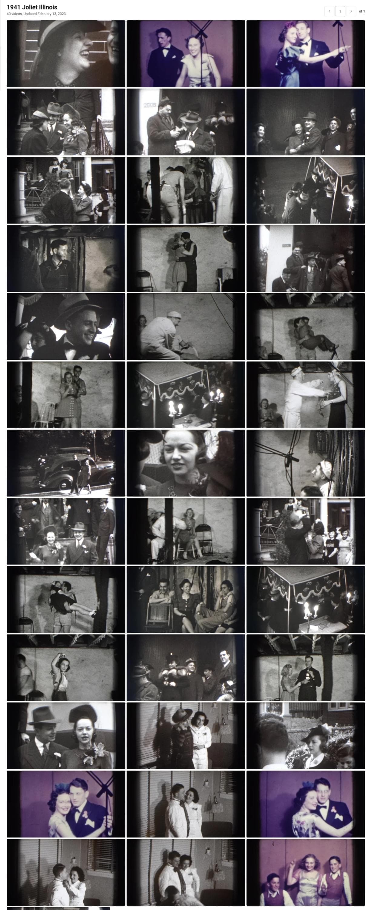 1941 Joliet Illinois Historical Stock Footage & Archival Video