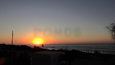 Sun Rising Early in Los Cabos