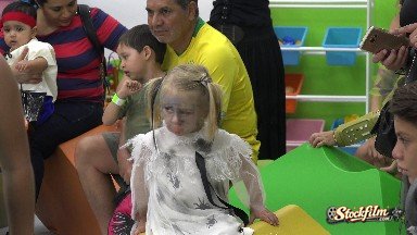 Colorado, United States: Curious Little Girl Watching Around