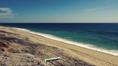 Calm Sea Waves in Los Cabos