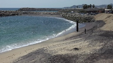 Man Fishing Patiently