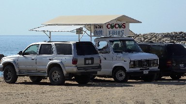 Special Parking Place by the Ocean