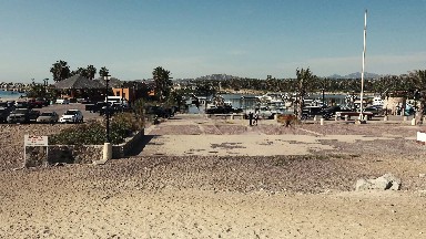A Big Parking Space by the Ocean