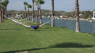Someone Sleeping in the Swing