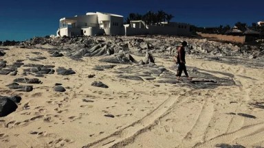 Big Beautiful Rocks by the Sea in Los Cabos