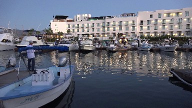 A Peaceful Boat Dock in Los Cabos