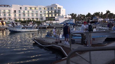 One Busy Boat Dock in Los Cabos