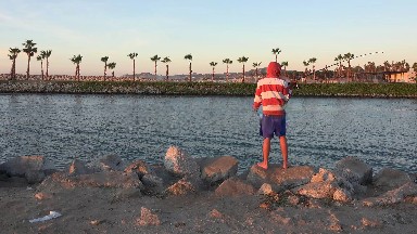 Patiently Fishing in Los Cabos