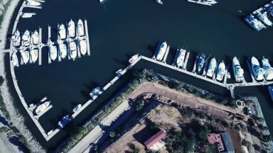 Yacht Rental in Los Cabos - Aerial