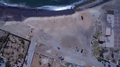 Beautiful Seashore in Los Cabos - Aerial view