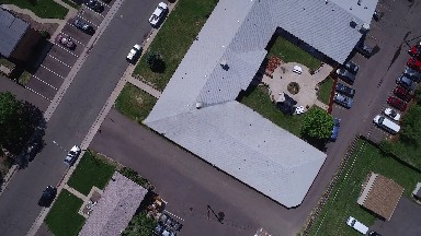 Beautiful Public Park in Colorado - Aerial view