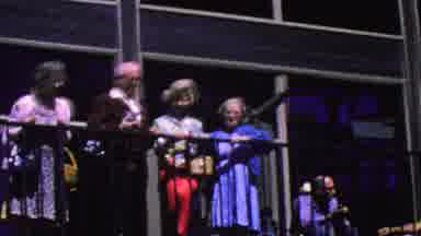 Aerial Tramway Palm Springs California USA (1964): Group On Balcony