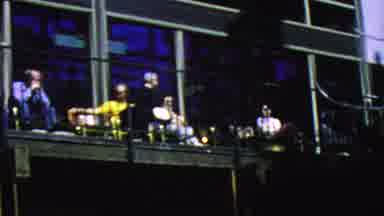 Aerial Tramway Palm Springs California USA (1964): People Relaxing On A Long