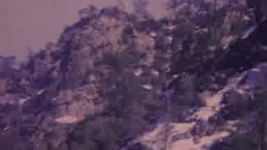 Aerial Tramway Palm Springs California USA (1964): Natural Scenery Mountains