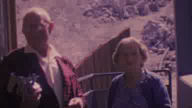 Aerial Tramway Palm Springs California USA (1964): Happy Couple People In Love