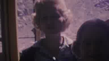 Aerial Tramway Palm Springs California USA (1964): A Woman Walking Up The Stairs