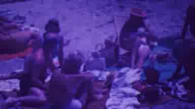 Palm Springs California USA (1964): Lot Of People Enjoying A Beach An American