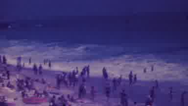 Palm Springs California USA (1964): From The Sand To The Surf People Are Seen