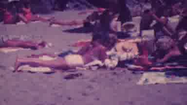 Palm Springs California USA (1964): Tourists Are Enjoying A Beautiful Summer Day