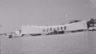 Pearl Harbor Hawaii USA (1962): Driving By Pearel Harbor National Monument Over