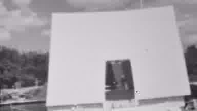 Pearl Harbor Hawaii USA (1962): Men Walking Through Cement Doorway