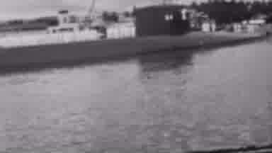 Pearl Harbor Hawaii USA (1962): A Submarine Taking A Stroll In A Body Of Water
