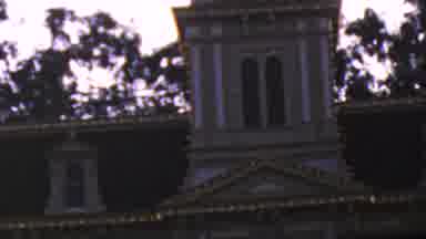 Disneyland Los Angeles California USA (1964): Large Building That Looks Like A