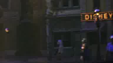 Disneyland Los Angeles California USA (1964): People Walking And Others Sitting On