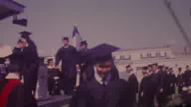 Los Angeles USA (1965): A Student Is Happy Getting Graduation