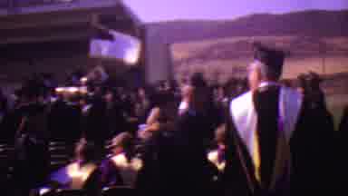 Los Angeles USA (1965): Graduation Ceremony Filled With Happy Young People