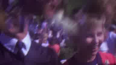 Los Angeles USA (1965): Large Group Of People Visiting At A Graduation