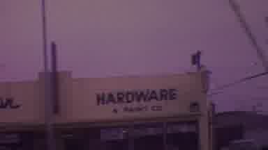 Los Angeles USA (1965): Glass Front Luckerman Hardware And Paint Company White