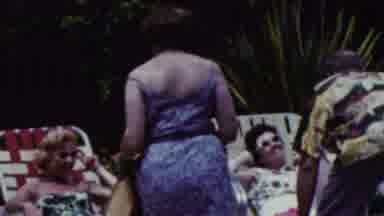 California USA (1961): Family And Friends Gathering At A Party
