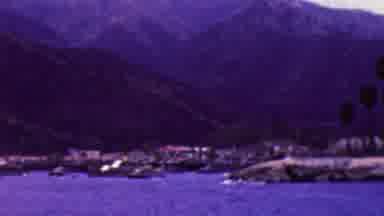 California USA (1961): The Approaching Shoreline Of A Beautiful Beachfront