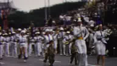 California USA (1961): Drill Team Works In Precision During A Parade Remains Well