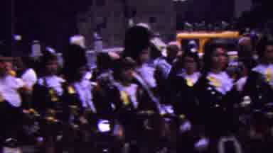 California USA (1961): Parade Marching Through Town
