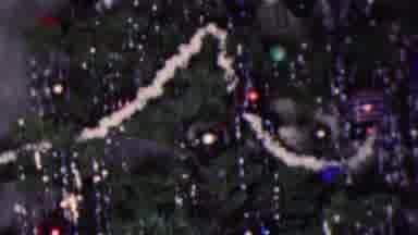 Cleveland Ohio USA (1953): The Tree Is Decorated Beautifully For Christmas