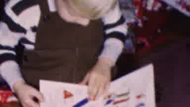 Cleveland Ohio USA (1953): Book Child Rolling Buckle Young Boy Brown Pants