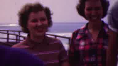 Cleveland Ohio USA (1953): Smiling People Enjoying Life