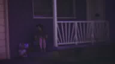 Cleveland Ohio USA (1953): Mother And Child Hanging Out On The Portch